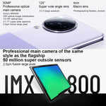 Triple Back Cameras + Dual Front Cameras, In-screen Fingerprint Identification, 4500mAh Battery, 6.55 inch MIUI 14 Dimensity 8200-Ultra Octa Core 4nm up to 3.1GHz, Network: 5G, NFC, 16GB+1TB
