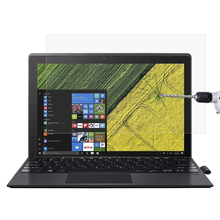 Màng kính cường lực HD bảo vệ màn hình laptop 12.5 inch đa năng, Kích thước: 27.7 x 15.6cm, 12.5 inch
