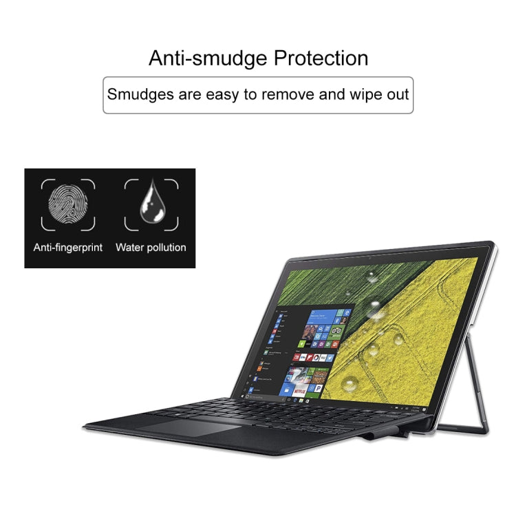 Màng kính cường lực HD bảo vệ màn hình laptop 12.5 inch đa năng, Kích thước: 27.7 x 15.6cm, 12.5 inch