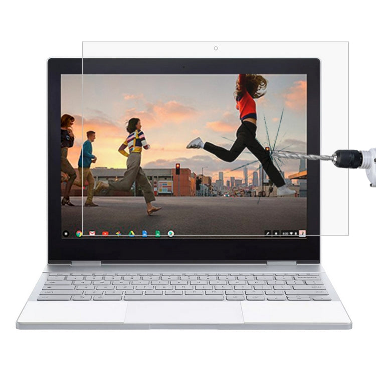 Màng kính cường lực toàn màn hình độ cứng bề mặt 9H dày 0.4mm cho Google Pixelbook 12.3 inch, Dành cho Google Pixelbook 12.3 inch