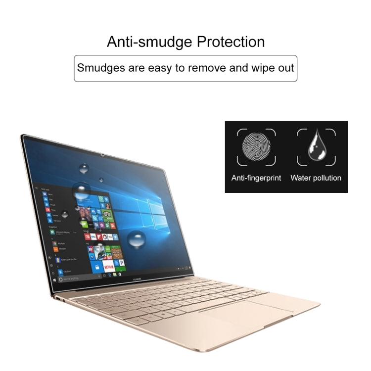 Màng kính cường lực toàn màn hình độ cứng bề mặt 9H dày 0.4mm cho Huawei MateBook X 13.3 inch, MateBook X 13.3 inch