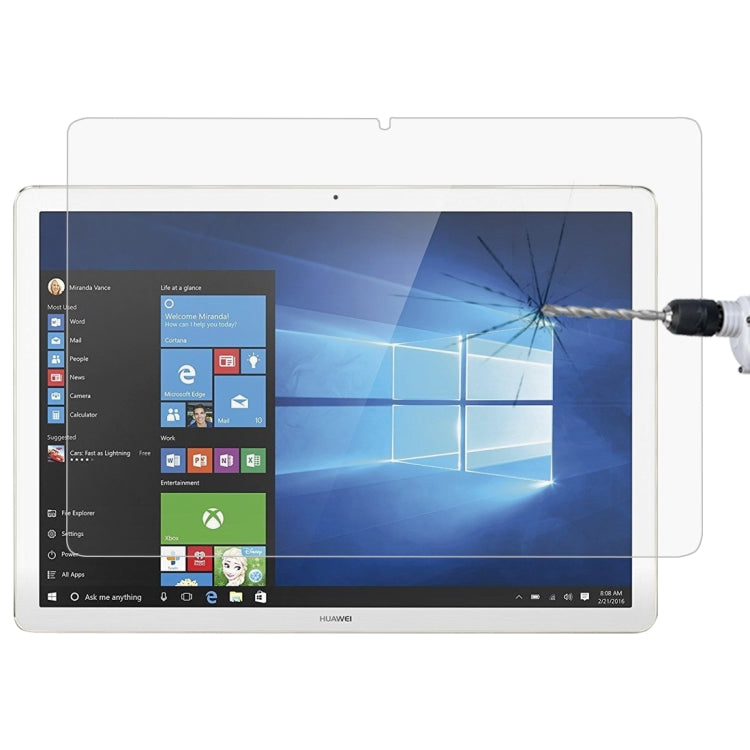 Màng kính cường lực toàn màn hình độ cứng bề mặt 9H dày 0.4mm cho Huawei MateBook, MateBook