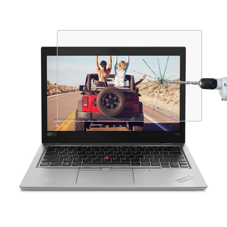 Miếng dán kính cường lực toàn màn hình độ cứng 9H 0.4mm cho Lenovo ThinkPad L380 13.3 inch, Lenovo L380