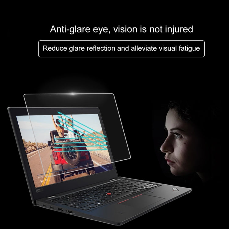 Màng kính cường lực toàn màn hình độ cứng bề mặt 9H dày 0.4mm cho Lenovo ThinkPad L380 Yoga 13.3 inch, L380 Yoga