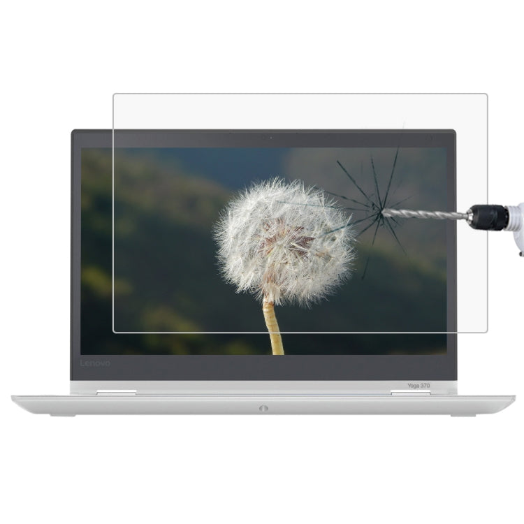 Màng kính cường lực toàn màn hình độ cứng bề mặt 9H dày 0.4mm cho Lenovo ThinkPad Yoga 370 13.3 inch, Yoga 370