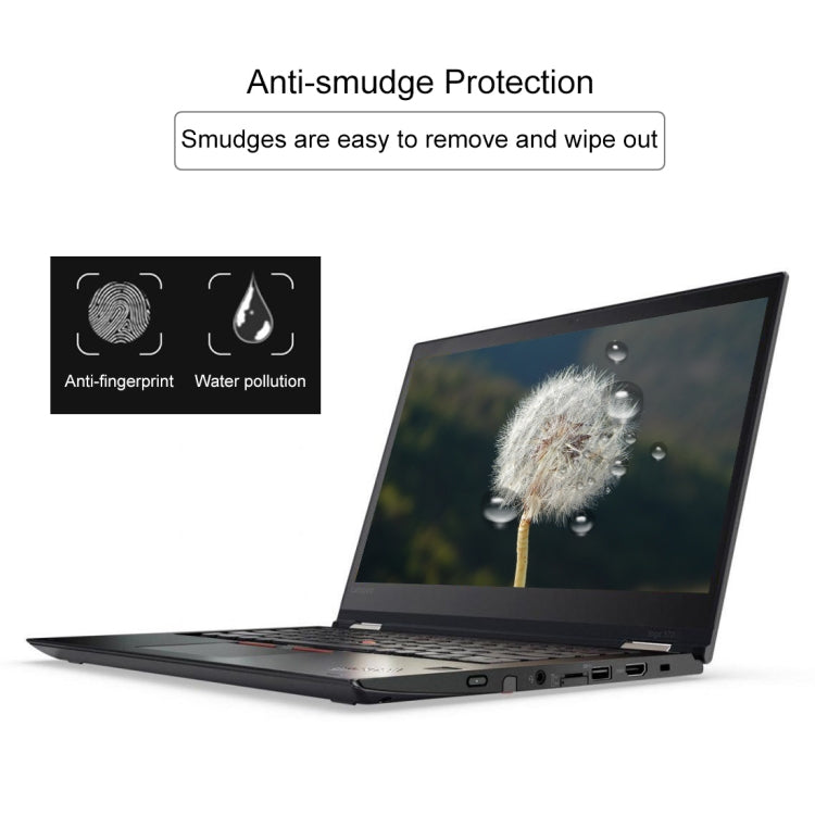 Màng kính cường lực toàn màn hình độ cứng bề mặt 9H dày 0.4mm cho Lenovo ThinkPad Yoga 370 13.3 inch, Yoga 370
