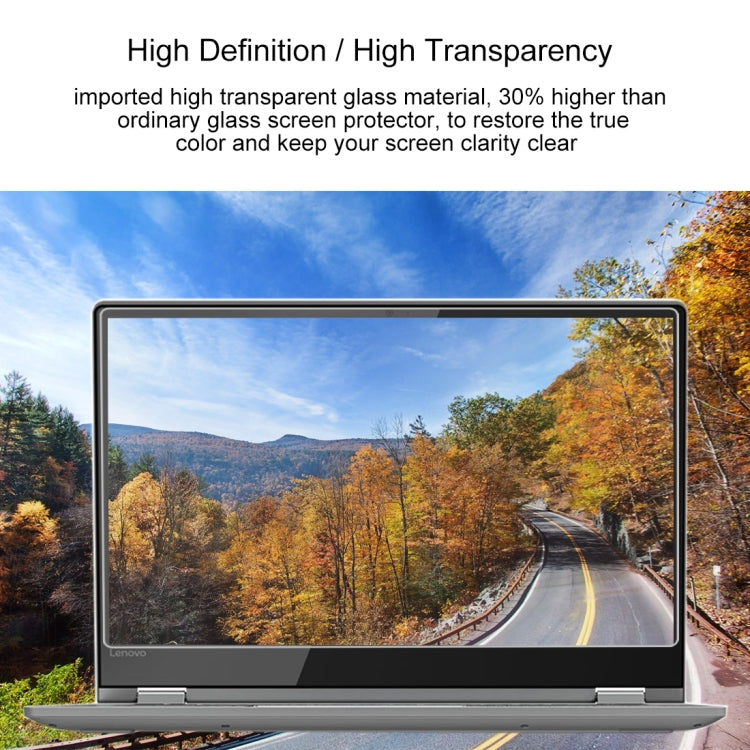 Màng kính cường lực toàn màn hình độ cứng bề mặt 9H dày 0.4mm cho Lenovo ThinkPad Yoga 530 14 inch, Yoga 530