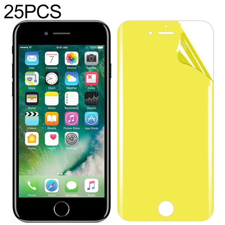 Bộ 25 miếng dán bảo vệ màn hình trước mềm TPU phủ toàn diện cho iPhone 7 Plus / 8 Plus, Dành cho iPhone 7 Plus (25 cái)