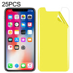 25 cái miếng dán bảo vệ màn hình trước mềm TPU full phủ cho iPhone X / XS, cho iPhone X / XS (25 cái)