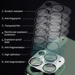 For iPhone 13 HD Rear Camera Lens Protector Tempered Glass Film, For iPhone 13(1 PC)