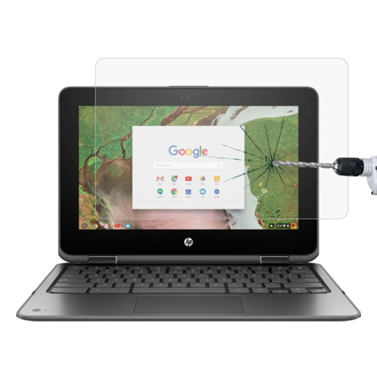 Miếng dán kính cường lực bảo vệ màn hình HD cho HP Chromebook x360 11 G1 EE 11.6 inch, Dành cho HP Chromebook x360 11 G1 EE 11.6 inch