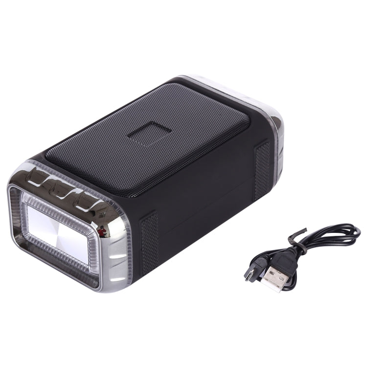 Loa không dây di động LN-22 DC 5V với gọi rảnh tay & đèn LED hai màu, hỗ trợ USB & thẻ TF & cổng 3.5mm Aux, LN-22