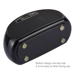 với micrô tích hợp, hỗ trợ gọi rảnh tay & thẻ TF & AUX IN & FM, khoảng cách Bluetooth: 10m