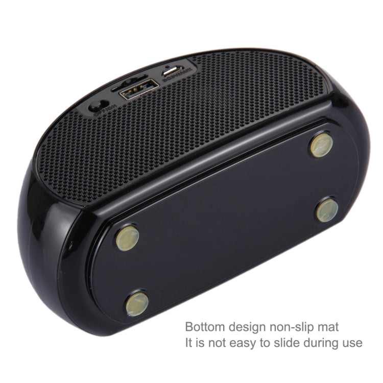 với micrô tích hợp, hỗ trợ gọi rảnh tay & thẻ TF & AUX IN & FM, khoảng cách Bluetooth: 10m