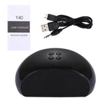 với micrô tích hợp, hỗ trợ gọi rảnh tay & thẻ TF & AUX IN & FM, khoảng cách Bluetooth: 10m
