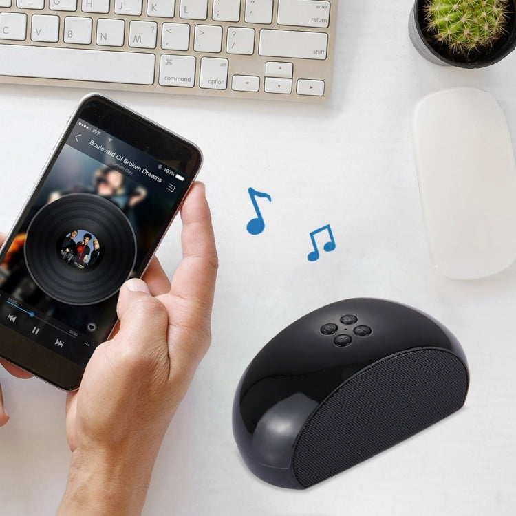 với micrô tích hợp, hỗ trợ gọi rảnh tay & thẻ TF & AUX IN & FM, khoảng cách Bluetooth: 10m