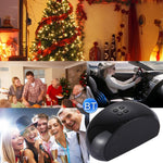 với micrô tích hợp, hỗ trợ gọi rảnh tay & thẻ TF & AUX IN & FM, khoảng cách Bluetooth: 10m