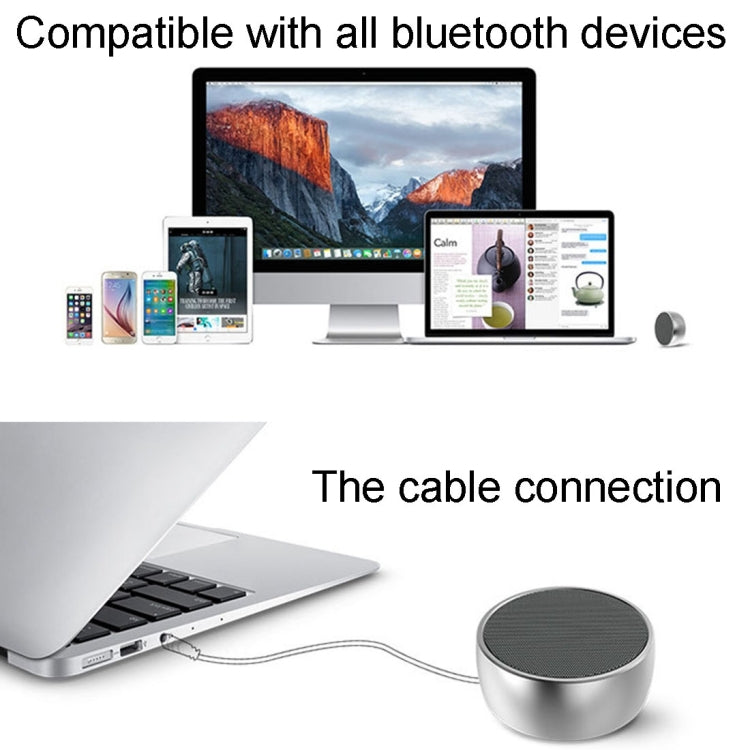Loa Bluetooth di động BS01, hỗ trợ gọi rảnh tay & thẻ TF & AUX IN