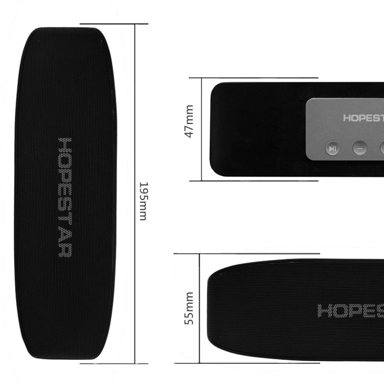 Loa Bluetooth không dây di động mini HOPESTAR H11 hình thỏ, Mic tích hợp, Hỗ trợ AUX / Gọi rảnh tay / FM / TF, H11