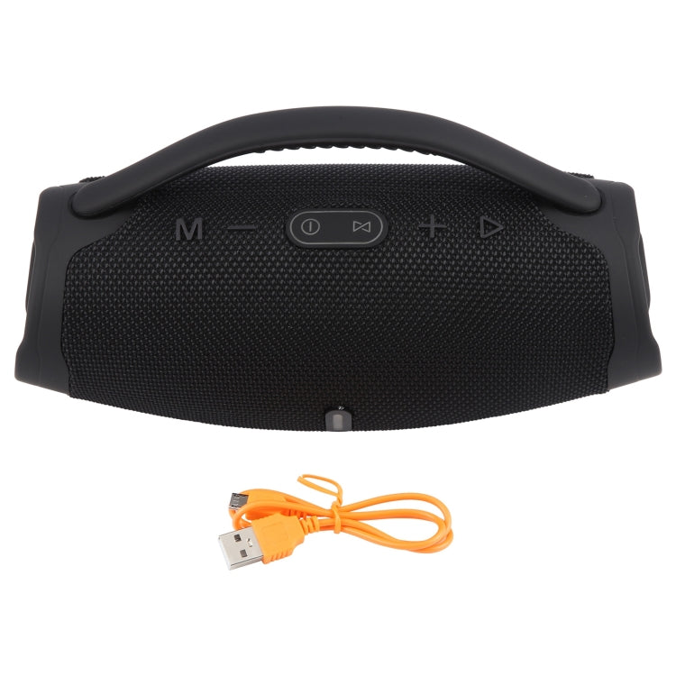 BOX3 MINI Loa stereo Bluetooth di động chống nước bắn tia LED, Mic tích hợp
