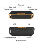 Hỗ trợ Gọi rảnh tay & Thẻ TF & U-disk & Âm thanh AUX & Chức năng FM