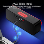 Hỗ trợ Gọi rảnh tay & Thẻ TF & U-disk & Âm thanh AUX & Chức năng FM, SC211