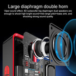 Support Handfree Call & TF Card & U-disk & AUX Audio & FM Function, SC211