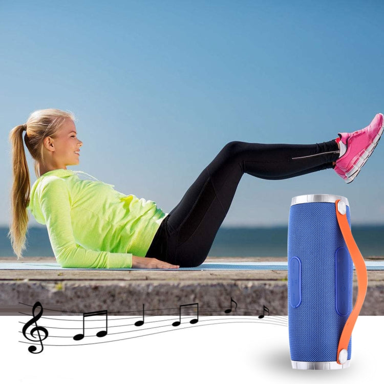 Loa stereo Bluetooth không dây di động T&G TG109 V4.2 có tay cầm, Mic tích hợp, Hỗ trợ Gọi rảnh tay & Thẻ TF & AUX IN & FM, TG109
