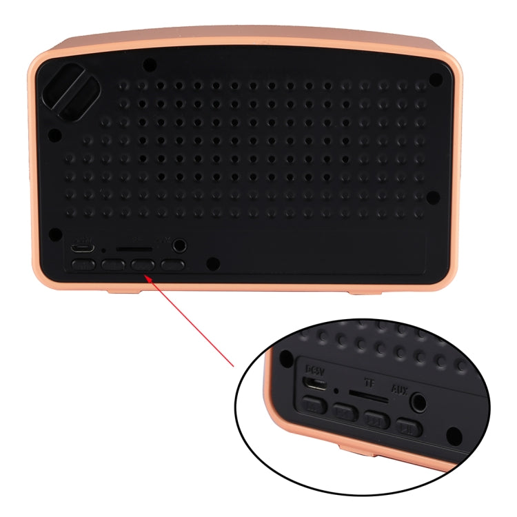 Mic tích hợp, Hỗ trợ Gọi rảnh tay & Thẻ TF & AUX IN & FM, Khoảng cách Bluetooth: 10m