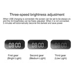 Loa Mini Bluetooth 5.0 AEC BT501 với Đèn LED & Đồng Hồ Báo Thức & Đồng Hồ & Gương, Hỗ Trợ Thẻ TF 32G, BT501