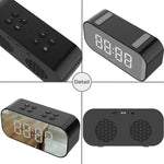 Loa Mini Bluetooth 5.0 AEC BT501 với Đèn LED & Đồng Hồ Báo Thức & Đồng Hồ & Gương, Hỗ Trợ Thẻ TF 32G, BT501