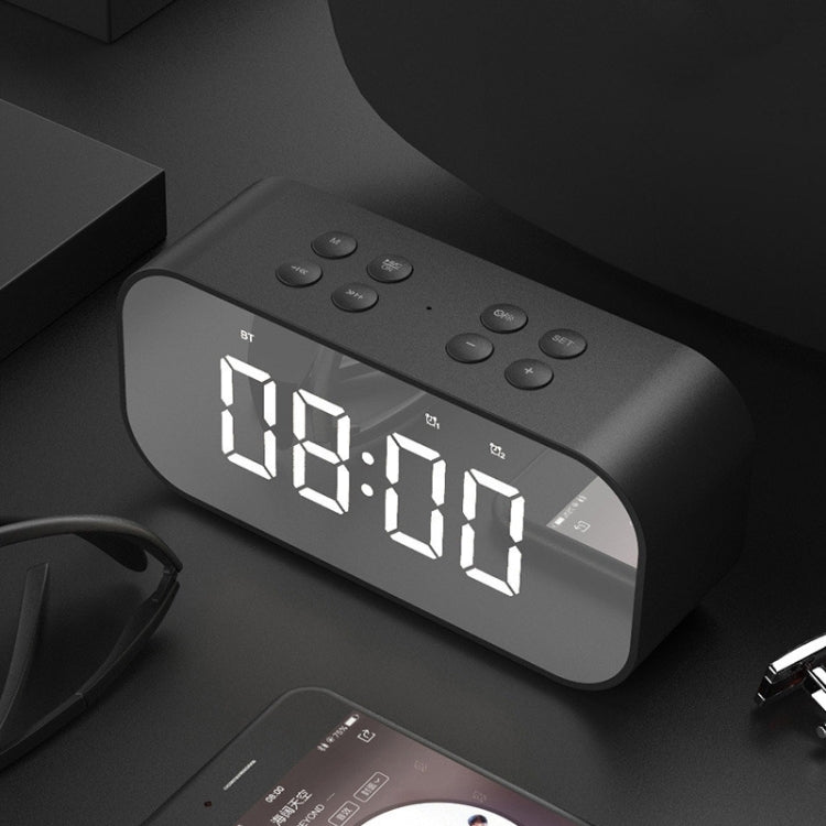 Loa Mini Bluetooth 5.0 AEC BT501 với Đèn LED & Đồng Hồ Báo Thức & Đồng Hồ & Gương, Hỗ Trợ Thẻ TF 32G, BT501