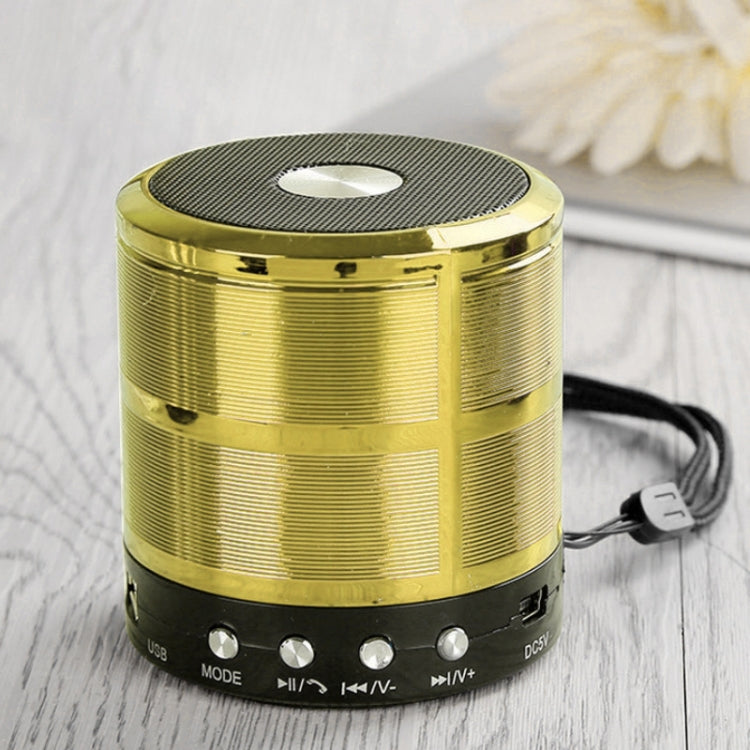 Loa Bluetooth WS-887 có Dây Đeo, Hỗ Trợ Gọi Rảnh Tay & FM & Ổ U & Thẻ TF & AUX