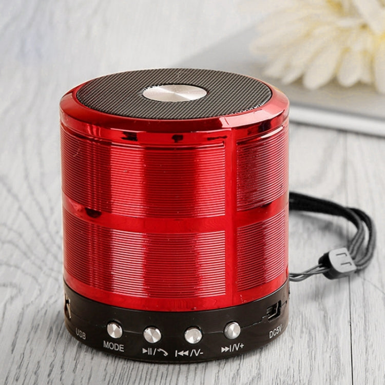 Loa Bluetooth WS-887 có Dây Đeo, Hỗ Trợ Gọi Rảnh Tay & FM & Ổ U & Thẻ TF & AUX