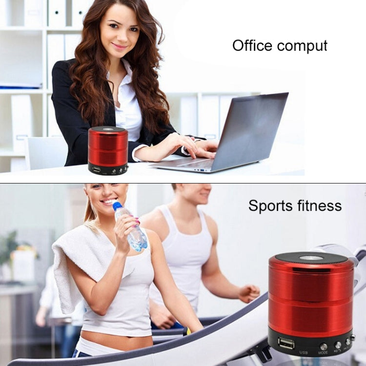 Loa Bluetooth WS-887 có Dây Đeo, Hỗ Trợ Gọi Rảnh Tay & FM & Ổ U & Thẻ TF & AUX