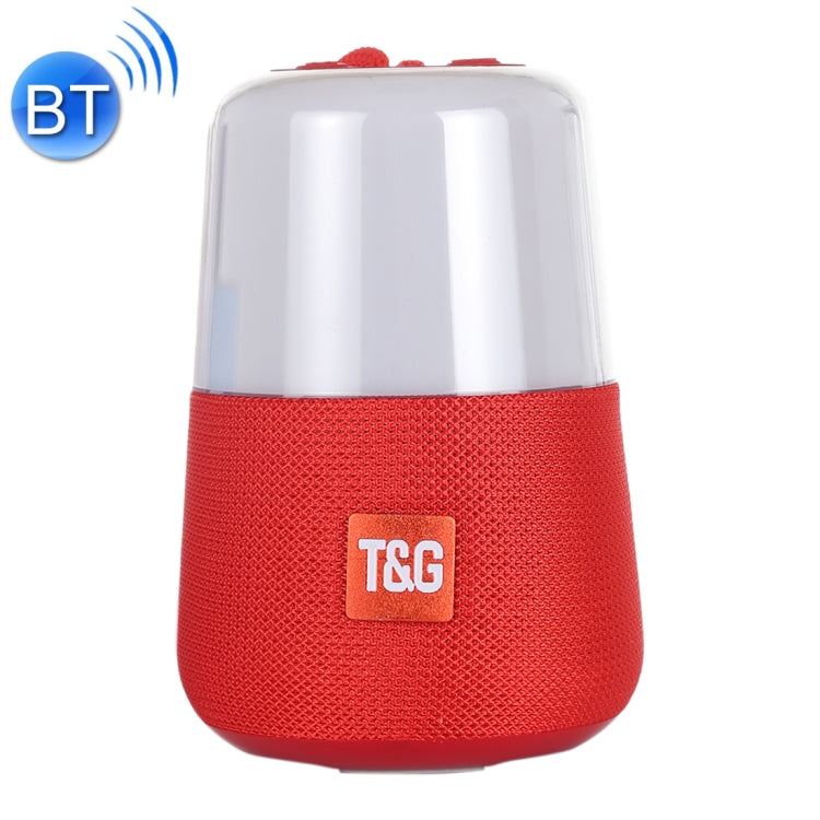 Loa Stereo Bluetooth Không Dây Di Động T&G TG168 với Tay Cầm, MIC Tích Hợp, Hỗ Trợ Đèn LED Nhấp Nháy & Thẻ TF & Ổ U & AUX IN & FM, TG168
