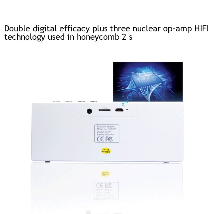 Loa Bluetooth Đa Năng YM370 có Mic, Hỗ Trợ Gọi Rảnh Tay & Thẻ TF