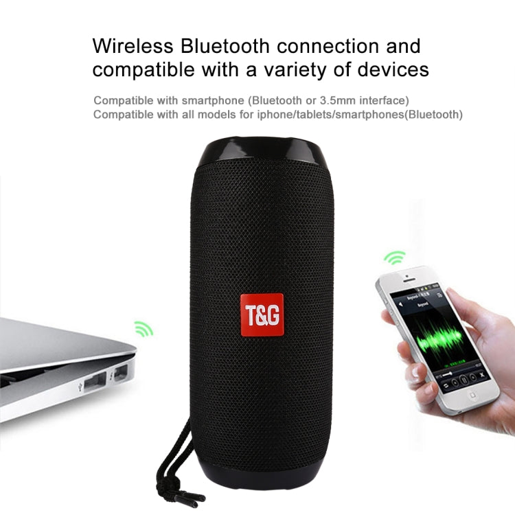 Có MIC Tích Hợp, Hỗ Trợ Gọi Rảnh Tay & Thẻ TF & AUX IN & FM, Khoảng Cách Bluetooth: 10m, TG117, TG1127