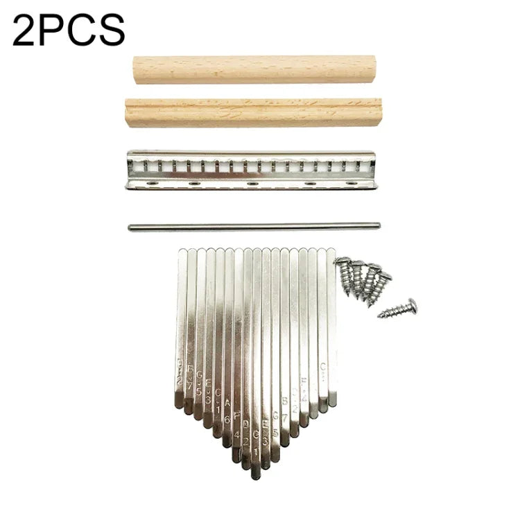 Bộ Phụ Kiện 2 Cái Phím Đàn Kalimba 17 Âm, 2 Cái 17 Âm