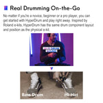 Bộ trống ảo cảm ứng Hyperdrum nhạc cụ di động thông minh, Bộ trống ảo cảm ứng Hyperdrum