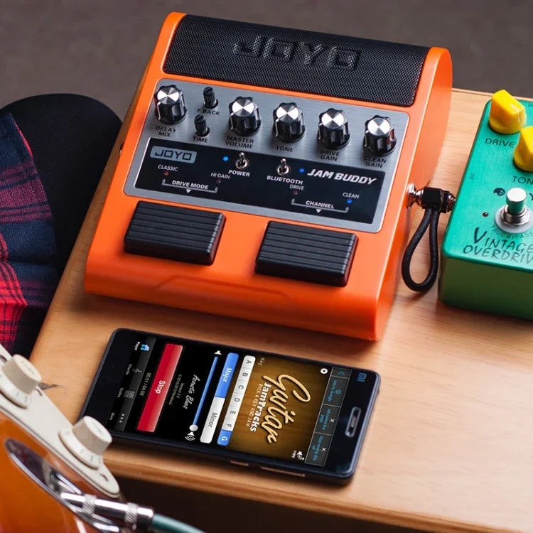 Loa nhỏ Bluetooth 4.0 kênh đôi JOYO JAM BUDDY với hiệu ứng và sạc cho guitar
