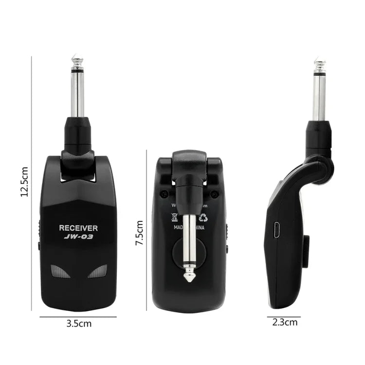 JOYO JW-03 Bộ Phát Thu & Thu Không Dây Đàn Guitar Điện Kỹ Thuật Số 2.4G, JW-03