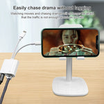 Bộ chuyển đổi giao diện NK-1035 Pro 2 trong 1 USB-C / Type-C + 8 Pin đực sang RJ45 + 8 Pin cái sạc, NK-1035 Pro