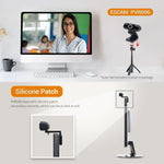 Webcam ESCAM PVR006 HD 1080P USB2.0 có micro cho PC, PVR006