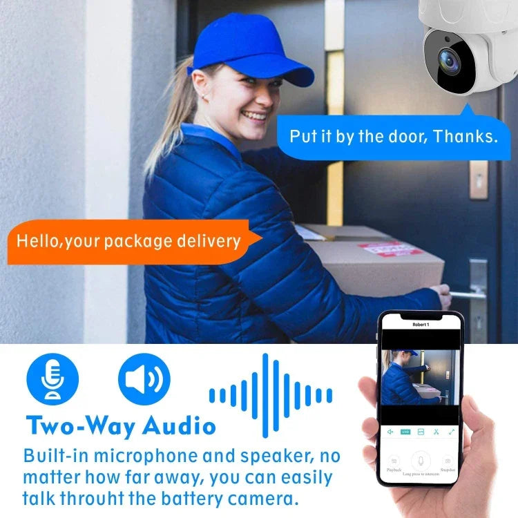Tuya QX45 Camera IP Không Dây 2.4G IP65 Chống Nước Full HD 1080P, Hỗ Trợ Phát Hiện Chuyển Động & Âm Thanh Hai Chiều & Hồng Ngoại Ban Đêm & Thẻ TF, Phích Cắm AU, Hỗ Trợ Phát Hiện Chuyển Động