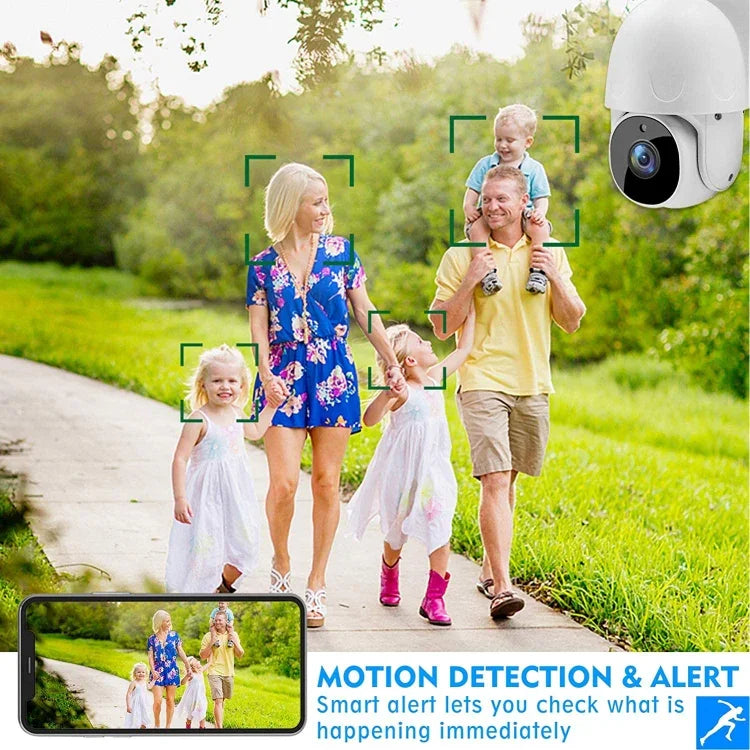 Tuya QX45 Camera IP Không Dây 2.4G IP65 Chống Nước Full HD 1080P, Hỗ Trợ Phát Hiện Chuyển Động & Âm Thanh Hai Chiều & Hồng Ngoại Ban Đêm & Thẻ TF, Phích Cắm AU, Hỗ Trợ Phát Hiện Chuyển Động