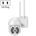 Tuya QX56 Camera IP Không Dây 2.4G IP66 Chống Nước 3.0 Triệu Điểm Ảnh, Hỗ Trợ Amazon Alexa & Google Home & Phát Hiện Chuyển Động & Âm Thanh Hai Chiều & Hồng Ngoại Ban Đêm Màu & Thẻ TF, Phích Cắm EU, Hỗ Trợ Amazon Alexa & Google Home