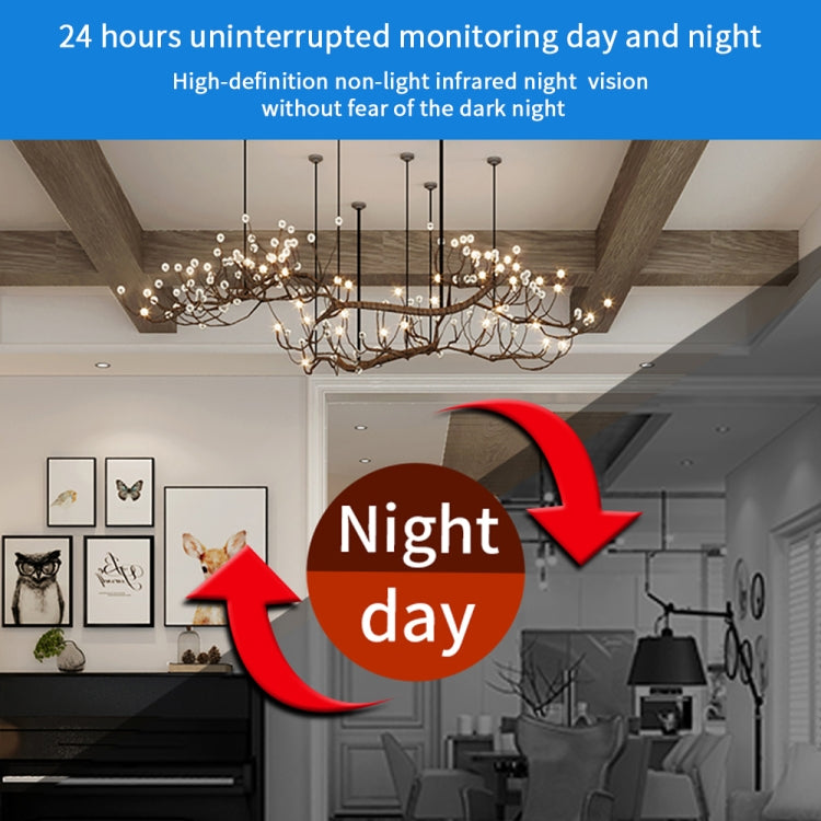 X6D Camera Giám Sát Mini Gia Đình Không Dây 720P, Hỗ Trợ Hồng Ngoại Ban Đêm & Phát Hiện Chuyển Động & Thẻ TF, 720P