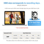 Hệ Thống Camera Dome Không Dây 8 Kênh ESCAM WNK618 3.0 Triệu Điểm HD NVR, Hỗ Trợ Phát Hiện Chuyển Động & Đàm Thoại Hai Chiều & Hồng Ngoại Màu Ban Đêm & Thẻ TF, Phích Cắm EU, WNK618