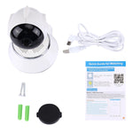 Camera IP thông minh không dây V380 HD 1280 x 720P 1.0MP xoay 360 độ, hỗ trợ thẻ TF, âm thanh hai chiều, V380